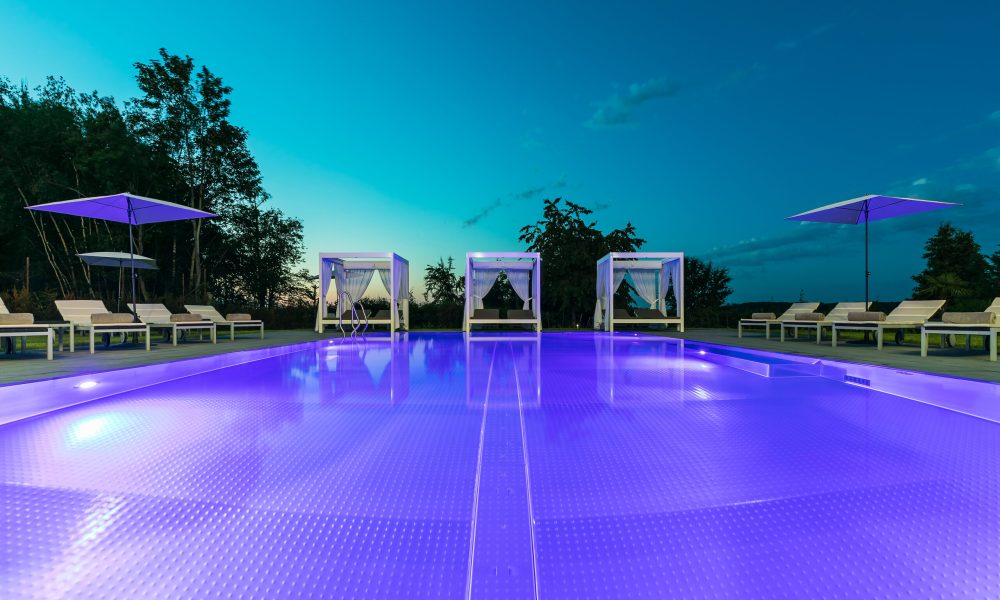 beheizter Aussenpool Spa